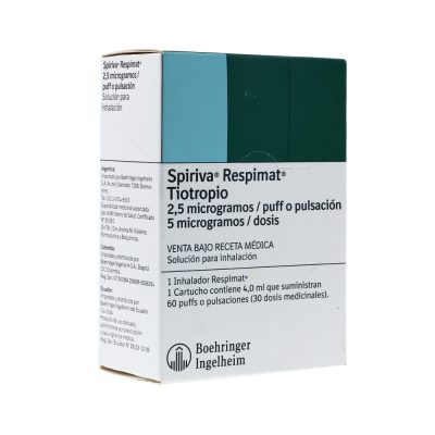 SPIRIVA RESPIMAT 5MCG/DOSIS(2PUFF) SOL INH ORAL FCO X 30DOSIS