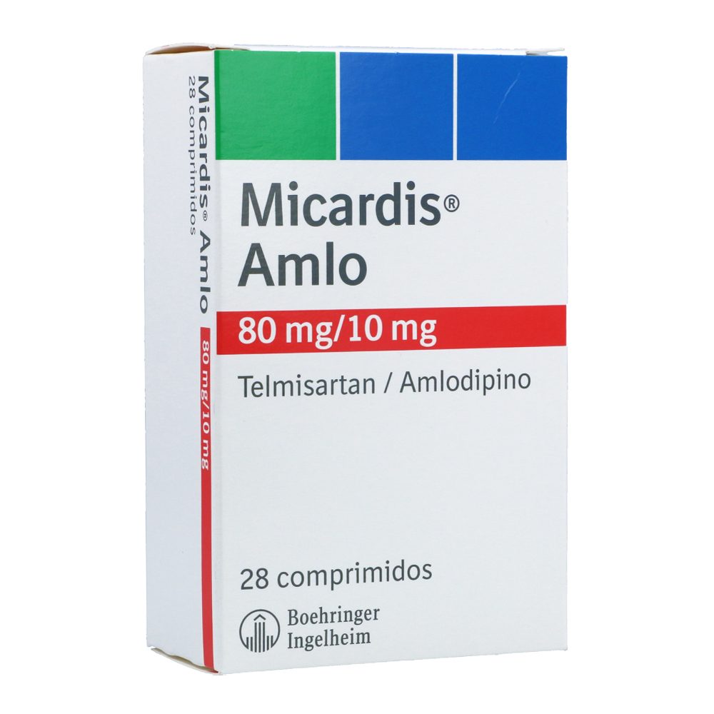 MICARDIS AMLO (10+80)MG TAB CAJ X 28