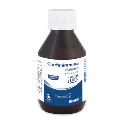 CLORFENIRAMINA 2MG/5ML(0.04%) JBE FCO X 120ML LABINCO
