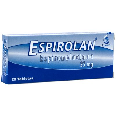 ESPIROLAN 25MG TAB CAJ X 20