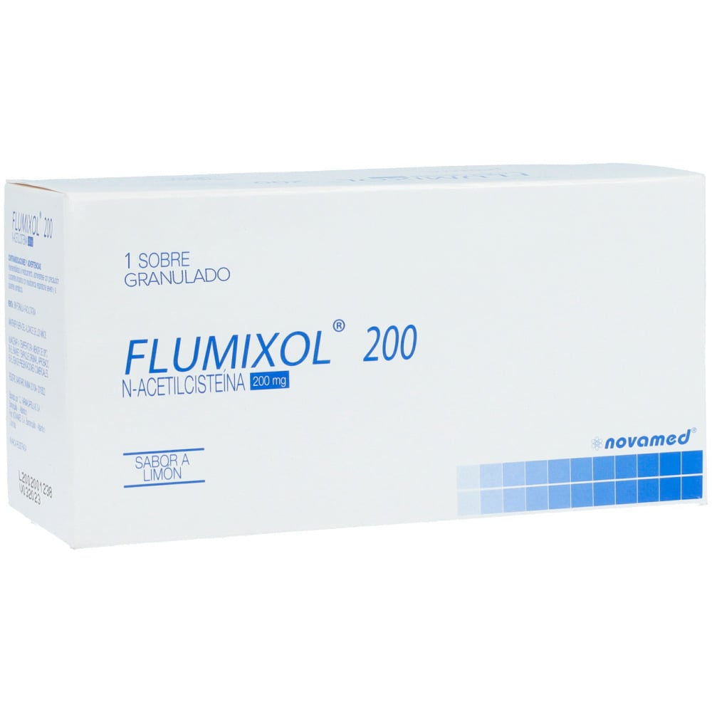 FLUMIXOL 200MG/SOB GRAN SUSP ORAL CAJ X 30SOB