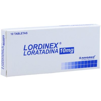LORDINEX 10MG TAB  CAJ X 10