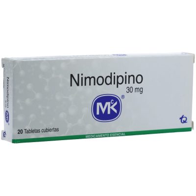 NIMODIPINO 30MG TAB REC CAJ X 20 MK