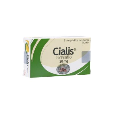 CIALIS 20MG TAB REC CAJ X 8