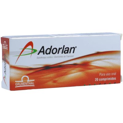 ADORLAN (25+25)MG TAB  CAJ X 20