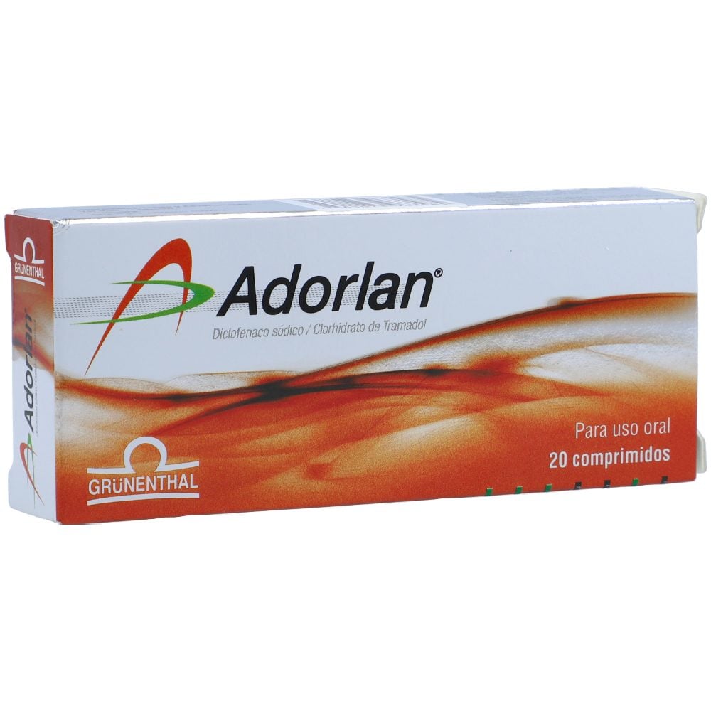 ADORLAN (25+25)MG TAB CAJ X 20