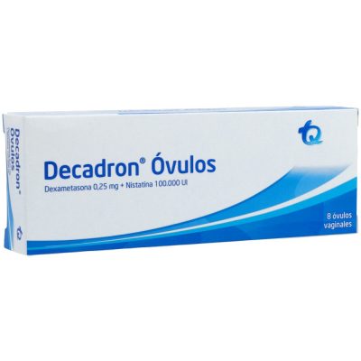 DECADRON NISTATINA 0.25MG+100000UI OVUL  CAJ X 8