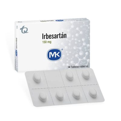IRBESARTAN 150MG TAB REC  CAJ X 14 MK