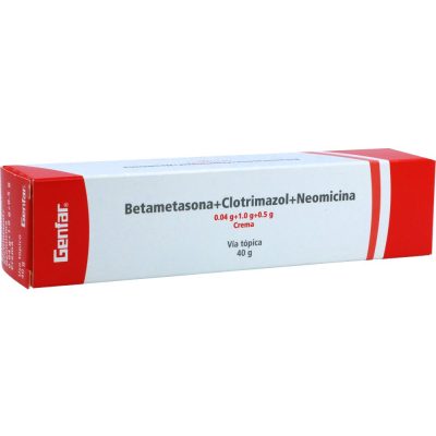 BETAMETA+CLOTRIM+NEOM (0.04+1+0.5)% CREM TOP  TUB X 40GR GENFAR