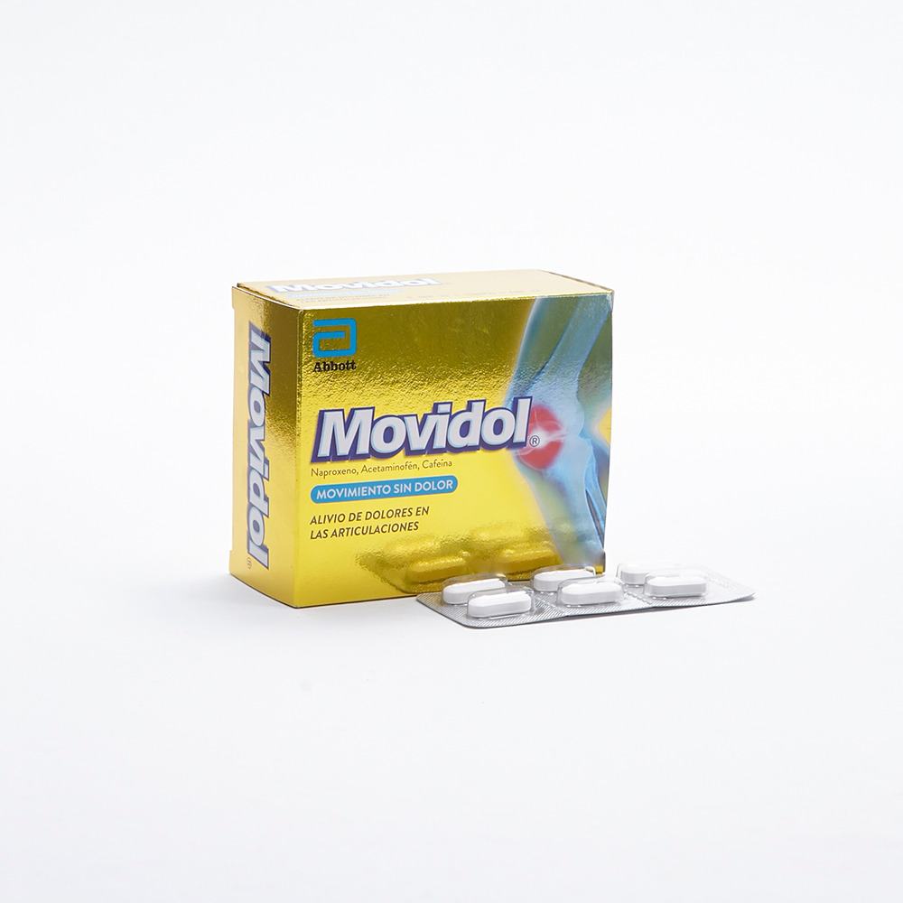 MOVIDOL TAB REC (250+65+220)MG TAB REC CAJ X 48