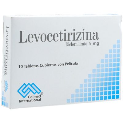 LEVOCETIRIZINA 5MG TAB REC  CAJ X 10 COLMED