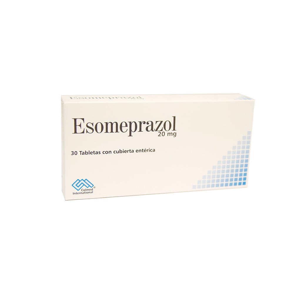 ESOMEPRAZOL 20MG TAB LIB RET CAJ X 30 COLMED