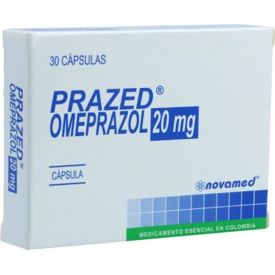 PRAZED 20MG CAP LIB RET  CAJ X 30