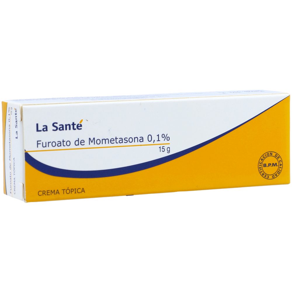 FUROATO DE MOMETASONA 0.1% CREM TOP TUB X 15GR LASANTE
