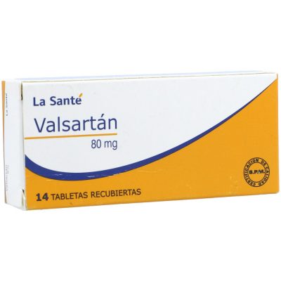 VALSARTAN 80MG TAB REC CAJ X14 LA SANTE