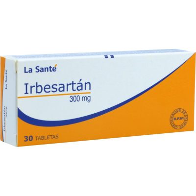 IRBESARTAN 300MG TAB  CAJ X 30 LASANTE