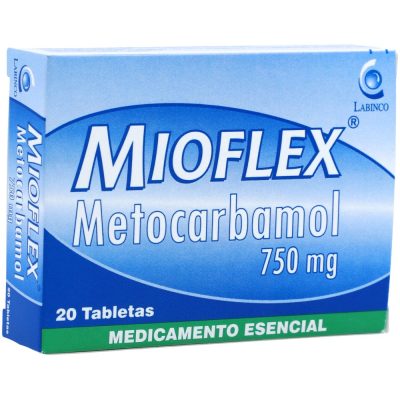 MIOFLEX 750MG TAB  CAJ X 20