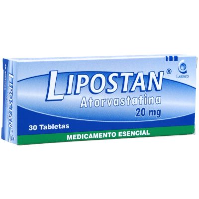 LIPOSTAN 20MG TAB  CAJ X 30