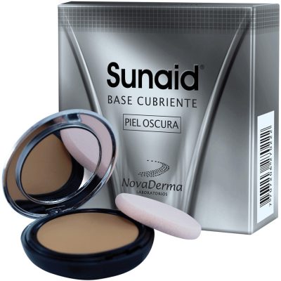BASE PIEL OSCURA SUNAID POT X 13GR