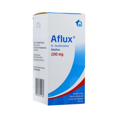 AFLUX 200MG/5ML(4%) JBE  FCO X 120ML  FRESA
