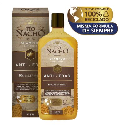 SHMAPOO PREV CAIDA JALEA REAL   TIO NACHO FCO X 415ML