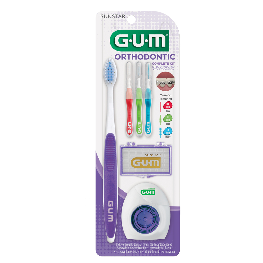 KIT ORTODONCIA REF 124LCTA PAQ X 1 GUM