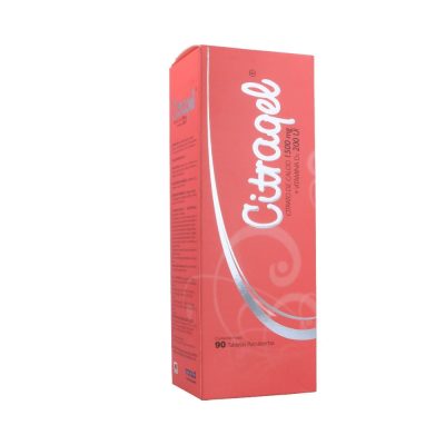 CITRAGEL 1500MG(315MGCa)+200UI TAB REC CAJ X 90
