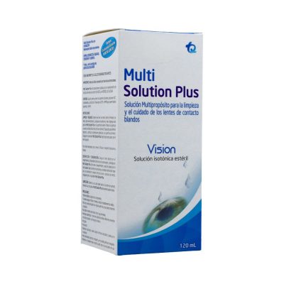 LENTES BLANDOS REF 707741 FCO X 120ML MULTI SOLUTION PLUS